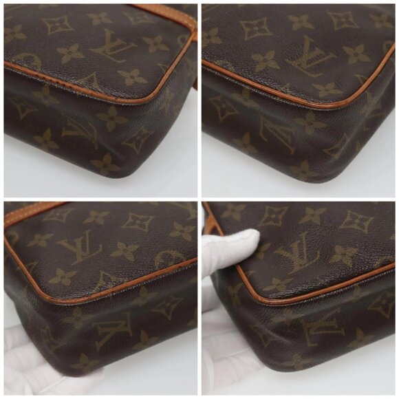 LOUIS VUITTON Monogram Compiegne 23 Clutch Bag LV Auth - Picture 16 of 16